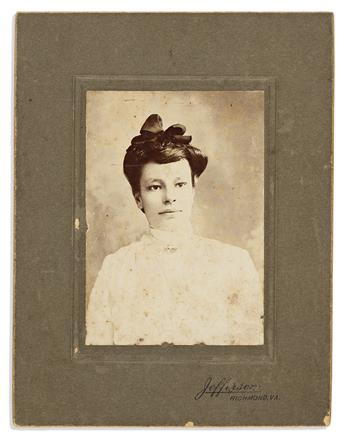 (PHOTOGRAPHY.) Group of cabinet card portraits by James Conway Farley.